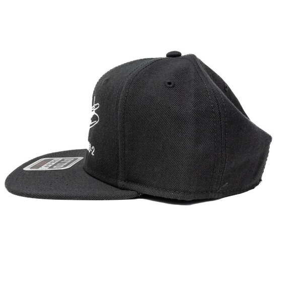 Mitsubishi MU-2 Black Snapback Hat By OTTO With Airplane Embroidery Adjustable F - Picture 4 of 7